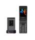 Telefono Qubo X-28BKC Negro - 2,8\"+1,77\" - Base