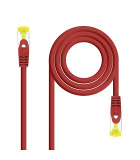 Nanocable - Cable Red Latiguillo Lszh Cat.6a Sftp Awg26 Rojo 30 Cm