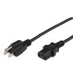 MicroConnect Power Cord US Type B - C13, 1.8m NEMA5-15P A C13