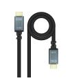 Nanocable - Cable HDMI 2.1 IRIS 8K A M-A M Negro - 1.0 M