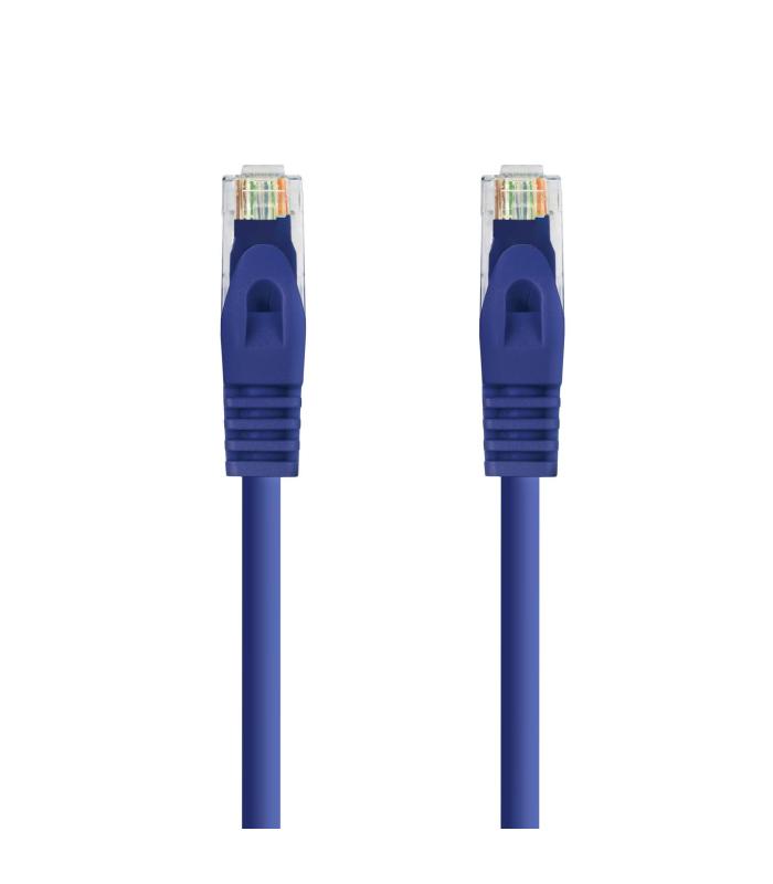 Nanocable - Cable De Red Latiguillo RJ45 LSZH Cat.6A UTP AWG24 - Azul - 0.5m
