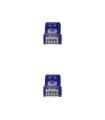 Nanocable - Cable De Red Latiguillo RJ45 LSZH Cat.6A UTP AWG24 - Azul - 0.5m