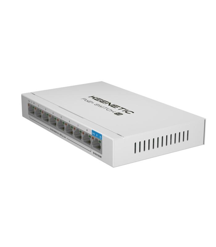 Keenetic PoE Switch 9 - Switch Switch - 9xRJ5 1Gbps (8xPoE) - 802.3af at