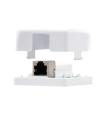 ROSETA SUPERFICIE RJ45 CAT.6 FTP 1 TOMA, BLANCO