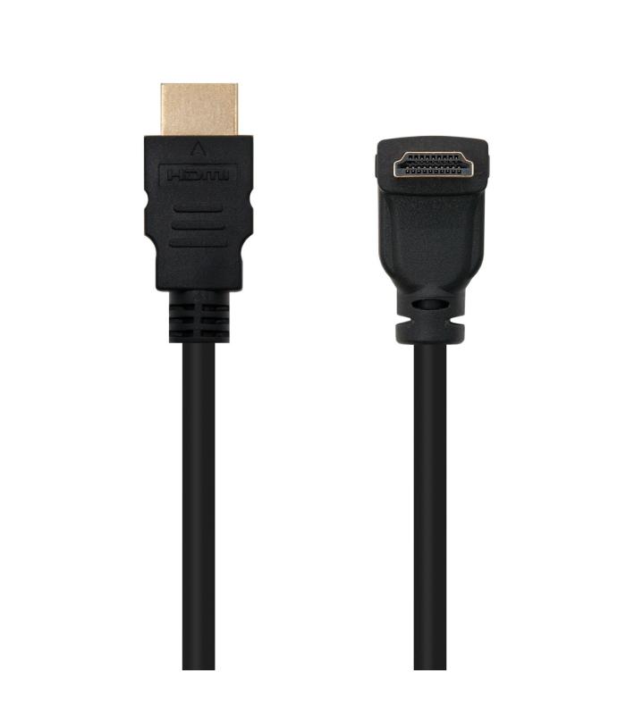 Nanocable - Cable HDMI Acodado Alta Velocidad hec A M-A M 1.8M