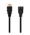 Nanocable - Cable HDMI Acodado Alta Velocidad hec A M-A M 1.8M