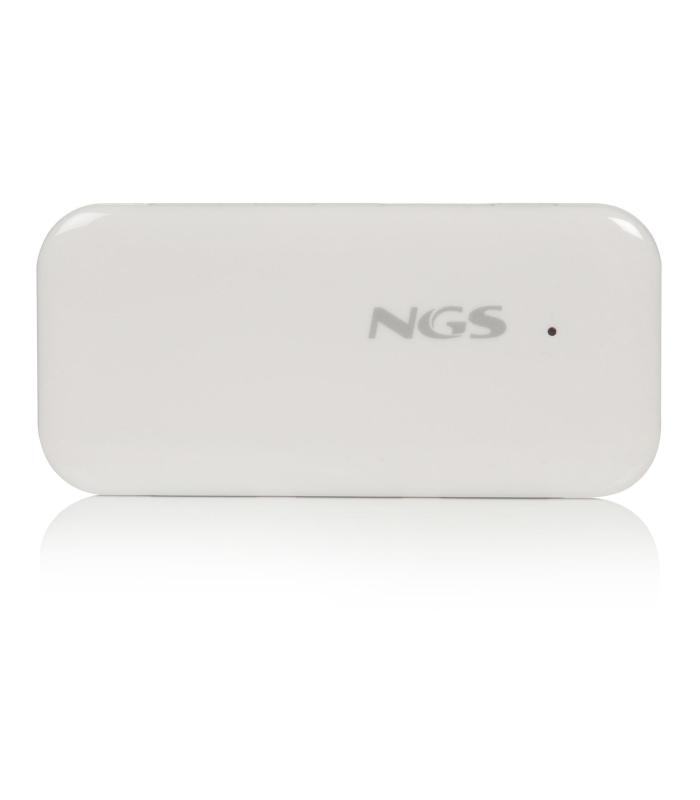 NGS IHUB4 - Hub De 4 Puertos USB 2.0 - Blanco