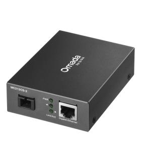 CONVERSOR DE FIBRA BIDIRECCIONAL OMADA MONOMODO MC212CS-2