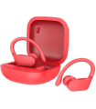 Auriculares Deportivos Bluetooth Daewoo DW2025 Con Estuche De Carga/ Autonoma 5h/ Rojos