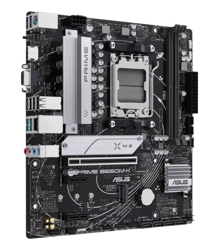 ASUS PRIME B650M-K AMD B650 Zcalo AM5 Micro ATX