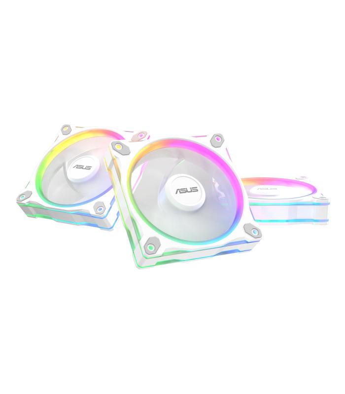 ASUS Prime MR120 Fan ARGB Reverse White 3in1 Carcasa Del Ordenador Ventilador 12 Cm Blanco 3 Pieza(s)