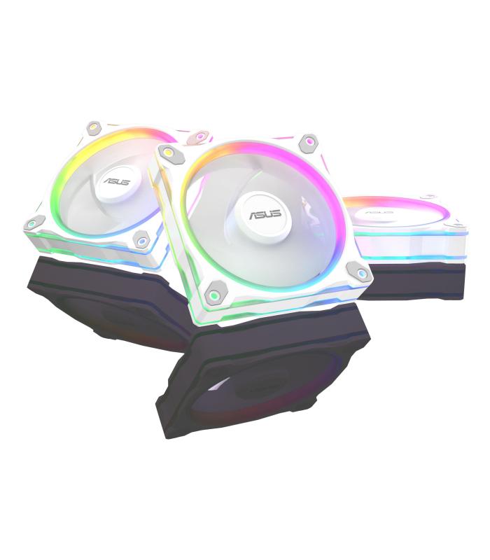 ASUS Prime MR120 Fan ARGB Reverse White 3in1 Carcasa Del Ordenador Ventilador 12 Cm Blanco 3 Pieza(s)