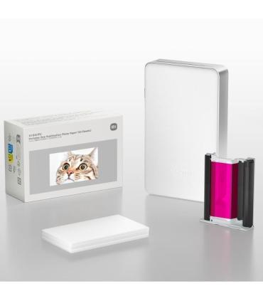 Papel Fotogrfico para Sublimacin Xiaomi Portable Dye-Sublimation Photo Paper/ 5 x 7.6cm/ 20 Hojas