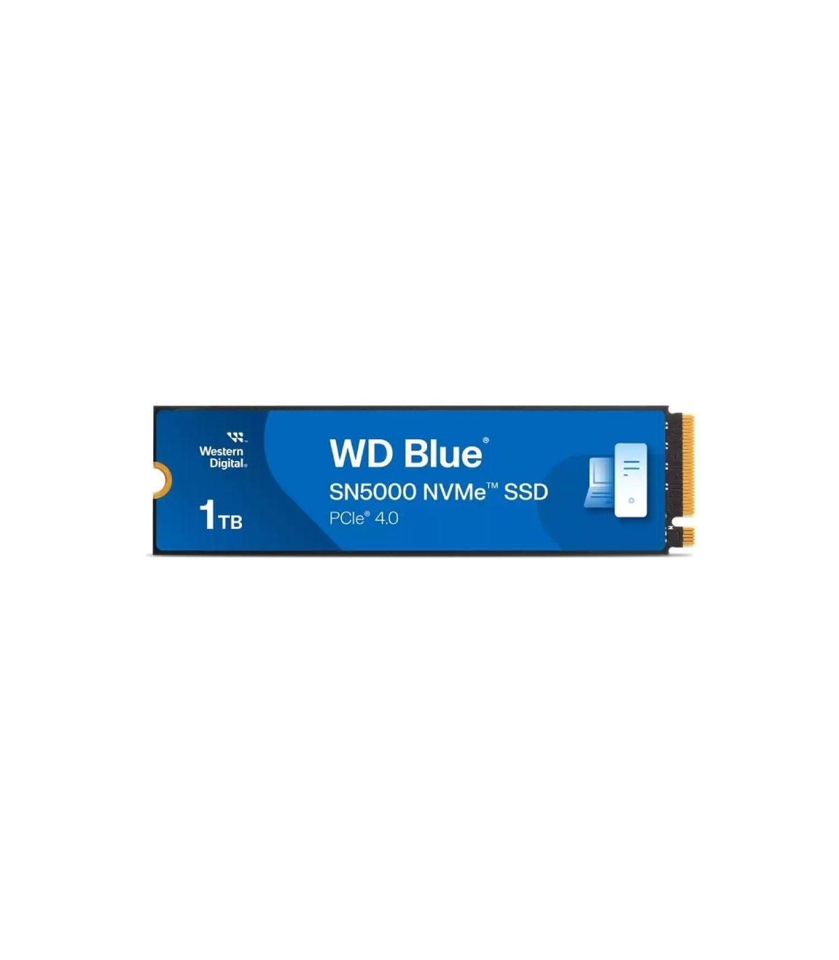 Disco SSD Western Digital WD Blue SN5000 1TB/ M.2 2280 PCIe Gen4/ Full Capacity