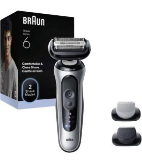Afeitadora Braun Series 6 62-S1650S/ con Batera/ 2 Accesorios