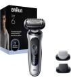Afeitadora Braun Series 6 62-S1650S/ con Batera/ 2 Accesorios