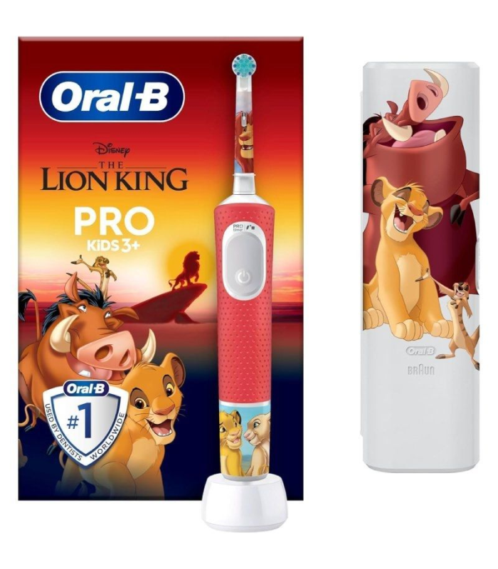 Cepillo Dental Oral-B Pro Kids 3 Rey Len/ Incluye 1 Recambio