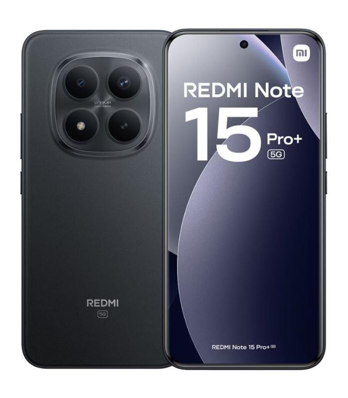 Smartphone Xiaomi Redmi Note 15 Pro Plus 8GB/ 256GB/ 6.83\'/ 5G/ Negro