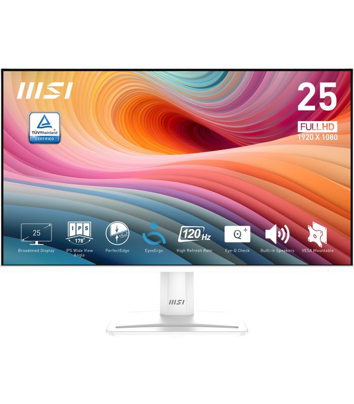 MSI MP251W E2 Monitor 24.5" IPS FHD 16 9 120h VGA