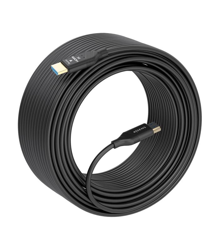Cable HDMI 2.1 AOC 8K Aisens A153-0936  HDMI Macho - HDMI Macho  25m  Negro