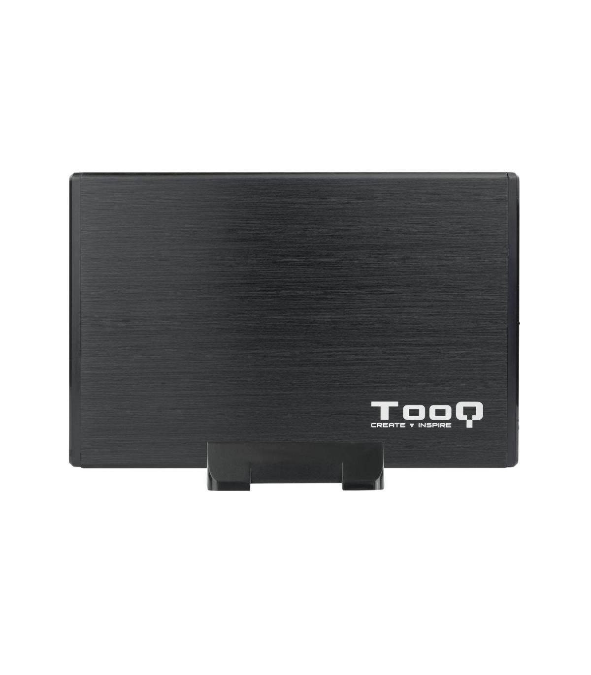 TooQ CAJA HDD 3,5" SATA A USB 2.0 3.0 NEGRA
