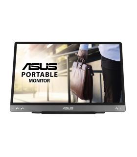 ASUS MB14AC pantalla para PC 35,6 cm (14") 1920 x 1080 Pixeles Full HD Gris