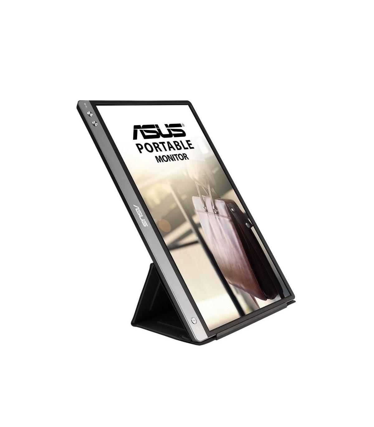 ASUS MB14AC pantalla para PC 35,6 cm (14") 1920 x 1080 Pixeles Full HD Gris