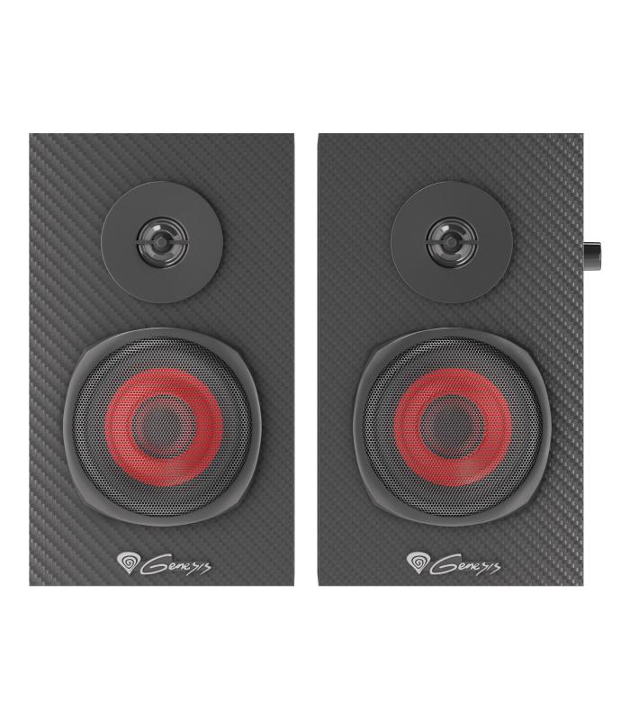 GENESIS Helium 200 De 1 vía Negro, Rojo Alámbrico 20 W