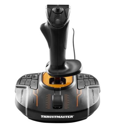 Thrustmaster T-16000M FC S Palanca De Mando PC Analgico Digital USB Negro, Naranja