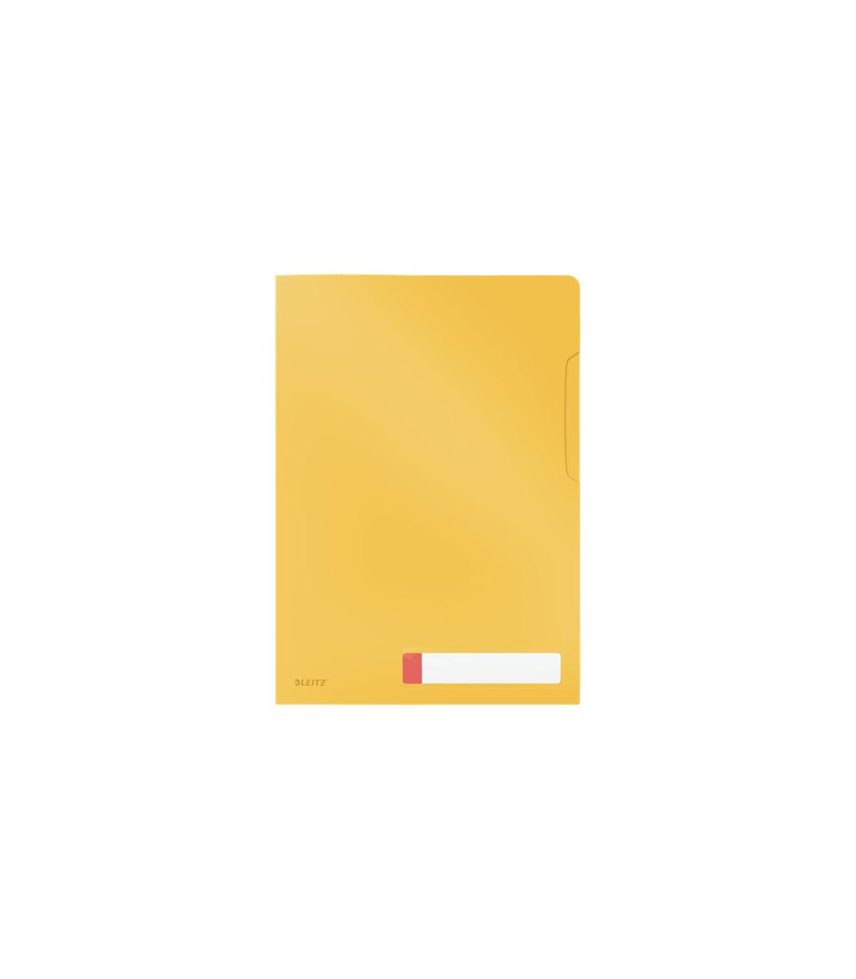 Leitz 47080019 carpeta Polipropileno (PP) Amarillo A4