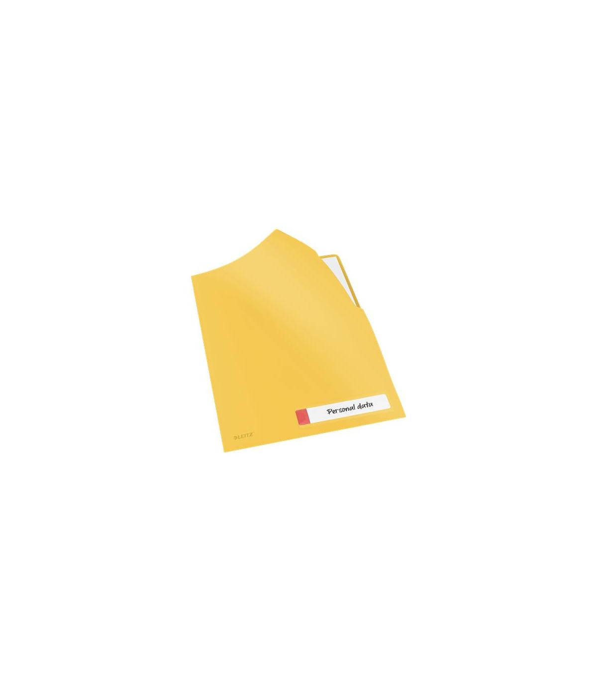 Leitz 47080019 carpeta Polipropileno (PP) Amarillo A4