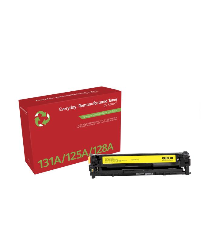 Remanufacturado Everyday Tóner Everyday™ Amarillo remanufacturado de Xerox es compatible con HP 131A (CF212A), Capacidad