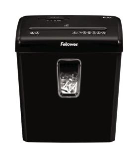 Fellowes Powershred P-30C triturador de papel Corte cruzado 22 cm Negro