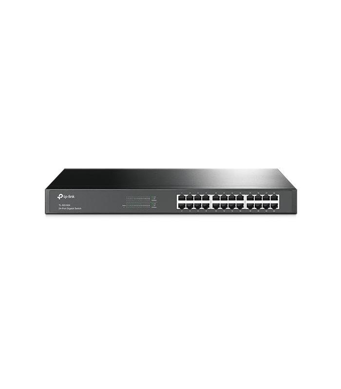 TP-Link TL-SG1024 No administrado Gigabit Ethernet (10 100 1000) 1U Negro