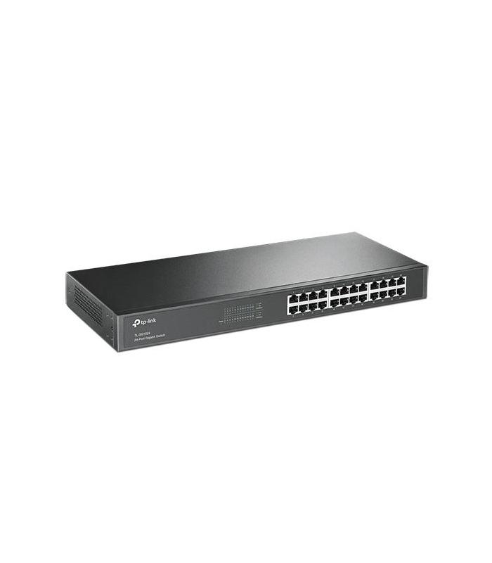 TP-Link TL-SG1024 No administrado Gigabit Ethernet (10 100 1000) 1U Negro
