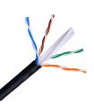 AISENS A135-0263 cable de red Negro 100 m Cat6 U UTP (UTP)