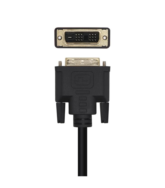 AISENS Cable DVI A HDMI, DVI 18+1 M-HDMI A M, Negro, 3.0m