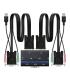 Nanocable KVM SWITCH VGA USB 1U-2PC+CABLE