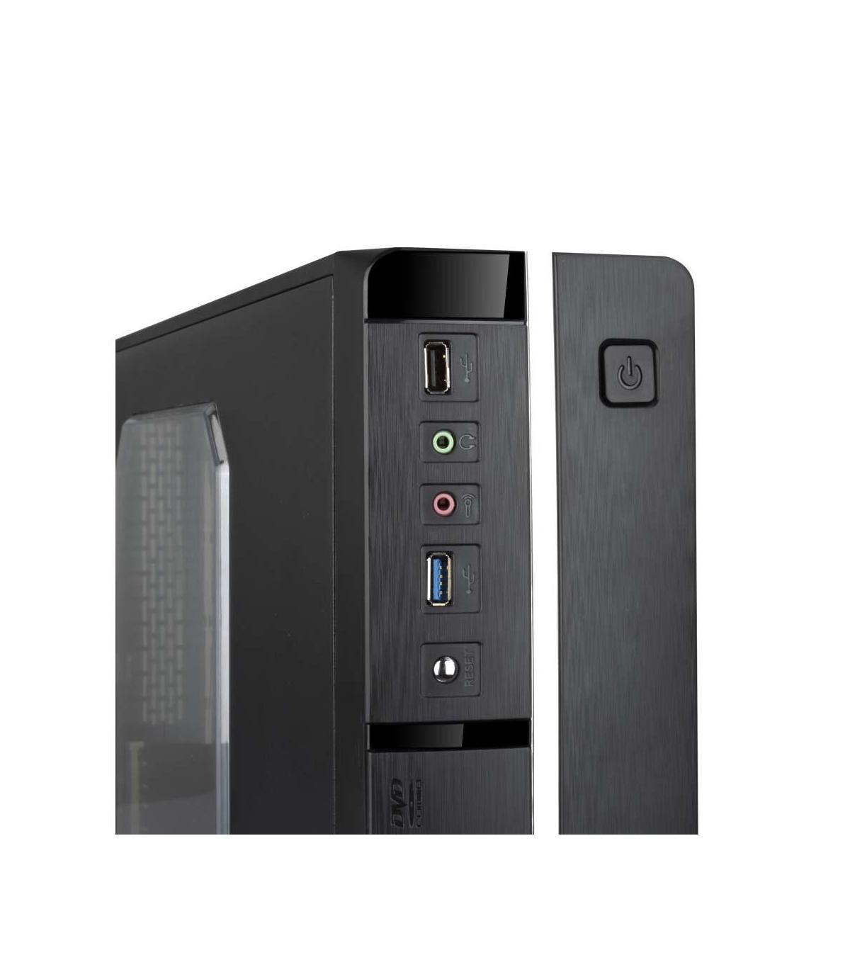 TooQ TQC-3005U3 carcasa de ordenador Escritorio Negro 500 W