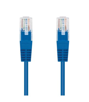 Nanocable CABLE RED LATIGUILLO RJ45 CAT.6 UTP AWG24, AZUL, 0.5 M