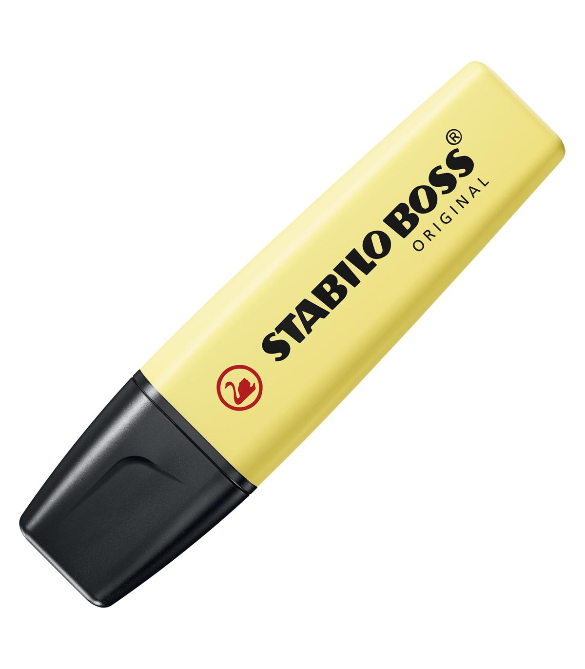 STABILO Boss Original Pastel marcador 6 pieza(s) Punta de cincel Lila, Menta, Melocotón, Rosa, Turquesa, Amarillo