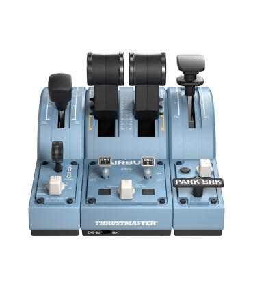 Thrustmaster TCA Quadrant Add-On Airbus Edition Negro, Azul Simulador De Vuelo PC