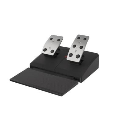 GENESIS Seaborg 400 Negro, Plata USB Volante + Pedales Nintendo Switch, PC, PlayStation 4, Playstation 3, Xbox 360, Xbox One,