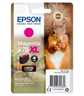 Epson Squirrel Singlepack Magenta 378XL Claria Photo HD Ink