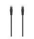 AISENS Cable de Red Latiguillo RJ45 LSZH Cat.6A 500 Mhz UTP AWG24, Negro, 3.0M