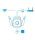 TP-Link Tapo TC65 cámara de vigilancia Bullet (shape) Cámara de seguridad IP Exterior 2304 x 1296 Pixeles Techo pared