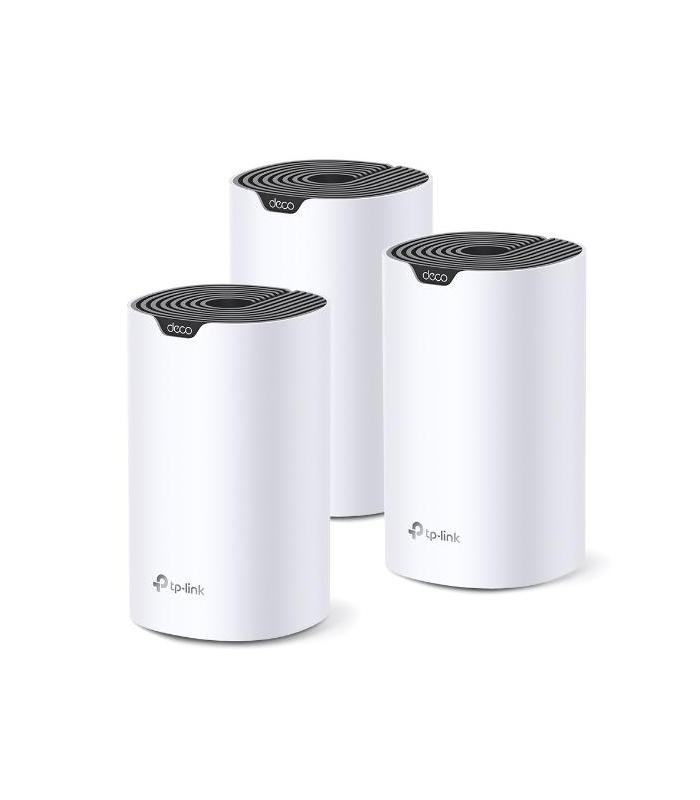 TP-Link Deco S7 (3-pack) Doble banda (2,4 GHz   5 GHz) Wi-Fi 5 (802.11ac) Blanco, Negro Interno