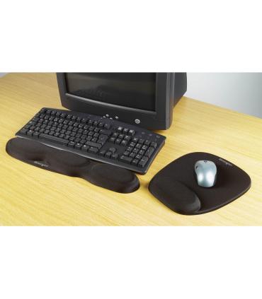 Kensington Reposamuñecas espuma ratón negro