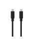 Nanocable Cable USB 3.1 Gen2 10Gbps 5A, 4K 60Hz, USB-C M-USB-C M, Negro, 2 m