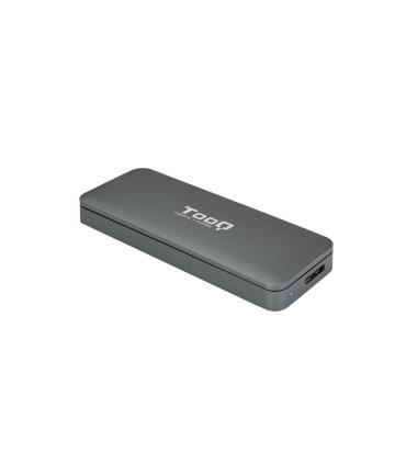 TooQ TQE-2281G caja para disco duro externo Caja externa para unidad de estado sólido (SSD) Gris M.2